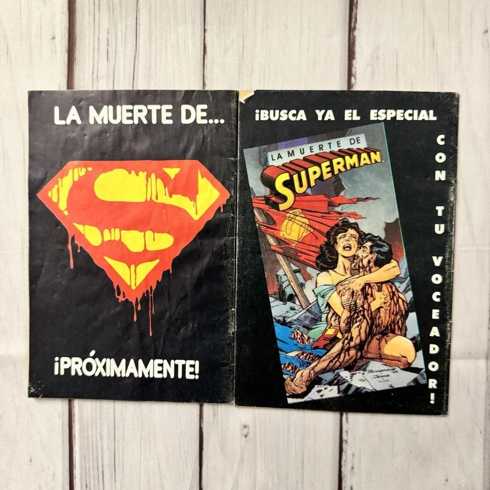 Superman Contra Simbad Vida En PeligroMexico Spanish #172 #176 Comic Lot‎